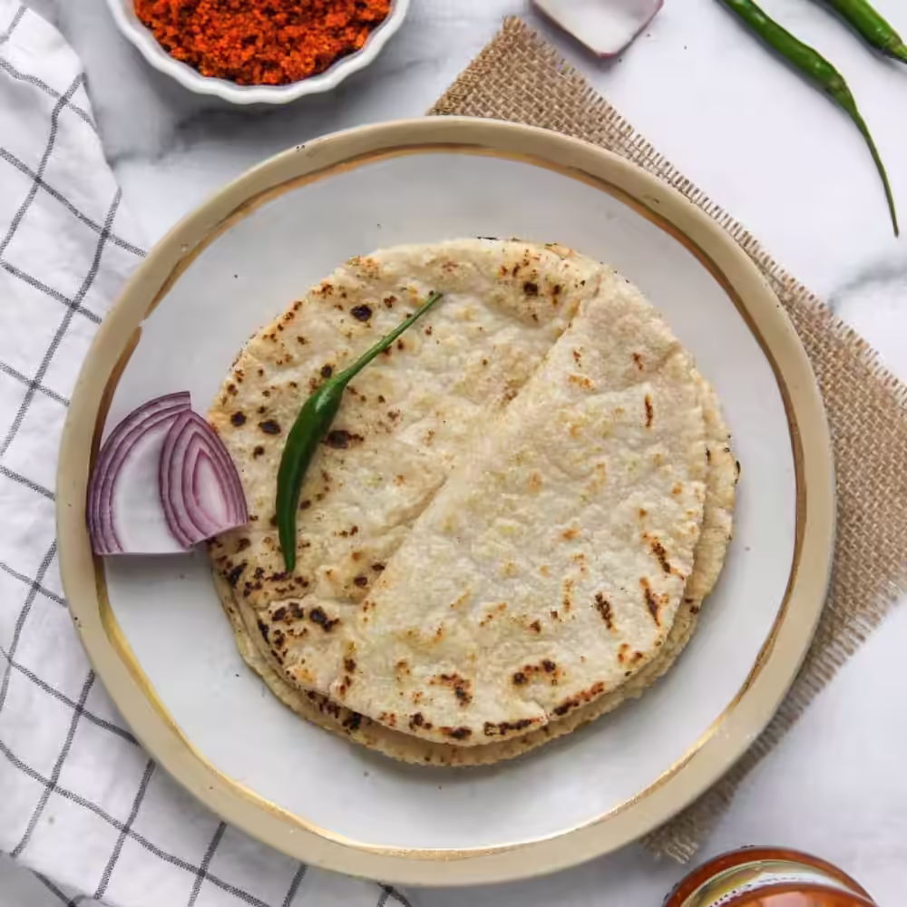 Chakki-atta-rotis-made-with-Saanvi