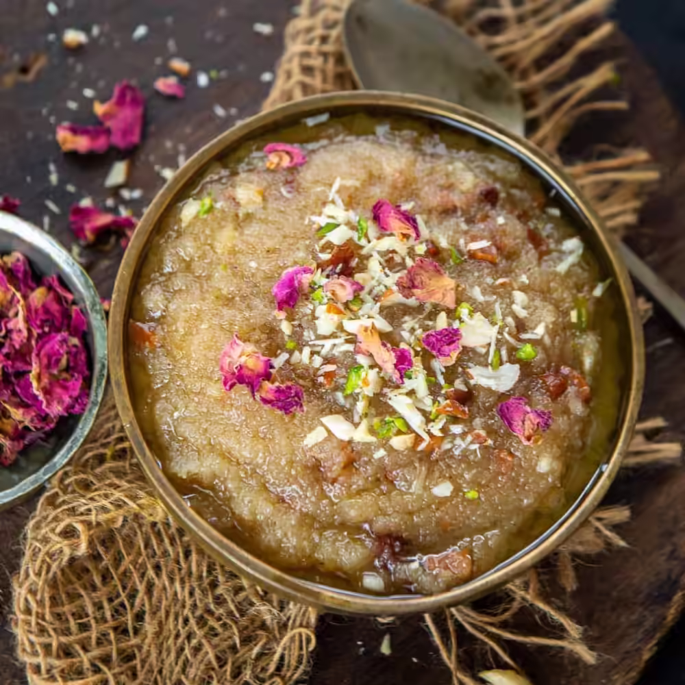 Sooji-Ka-Halwa-made-with-Saanvi-Suji